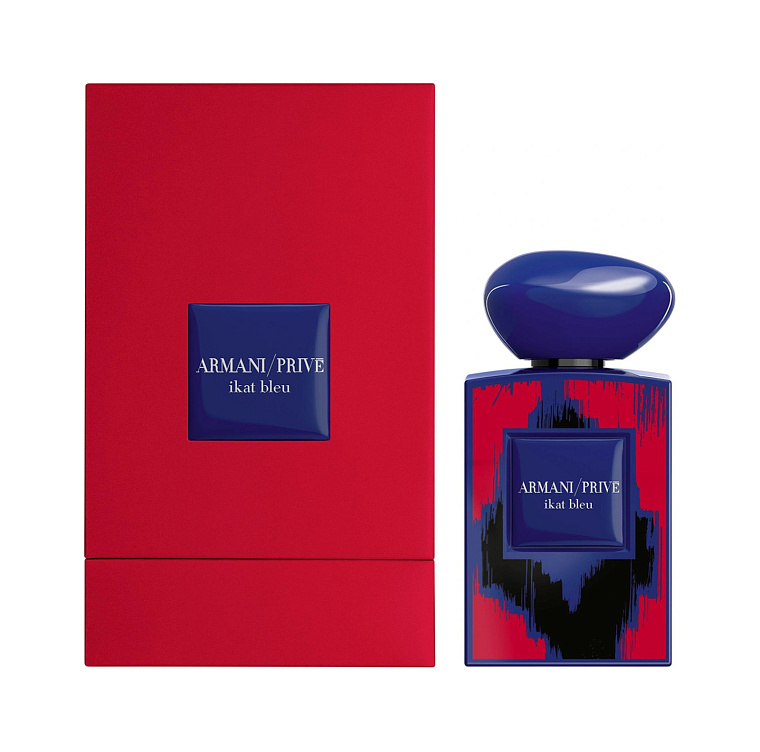 Giorgio Armani — Giorgio Armani Armani Prive Ikat Bleu