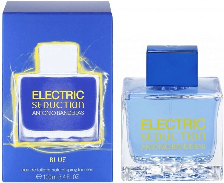 Antonio Banderas Blue Seduction Electric for men — фото 3